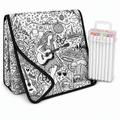 CozyScribbles™ Taylor Swift Coloring Blanket